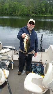 June bass fishing on Lake Vermilion