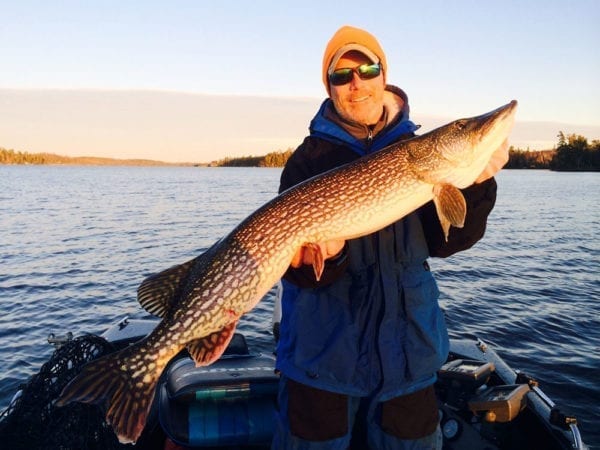 Northern Pike fishing on Lake Vermilion